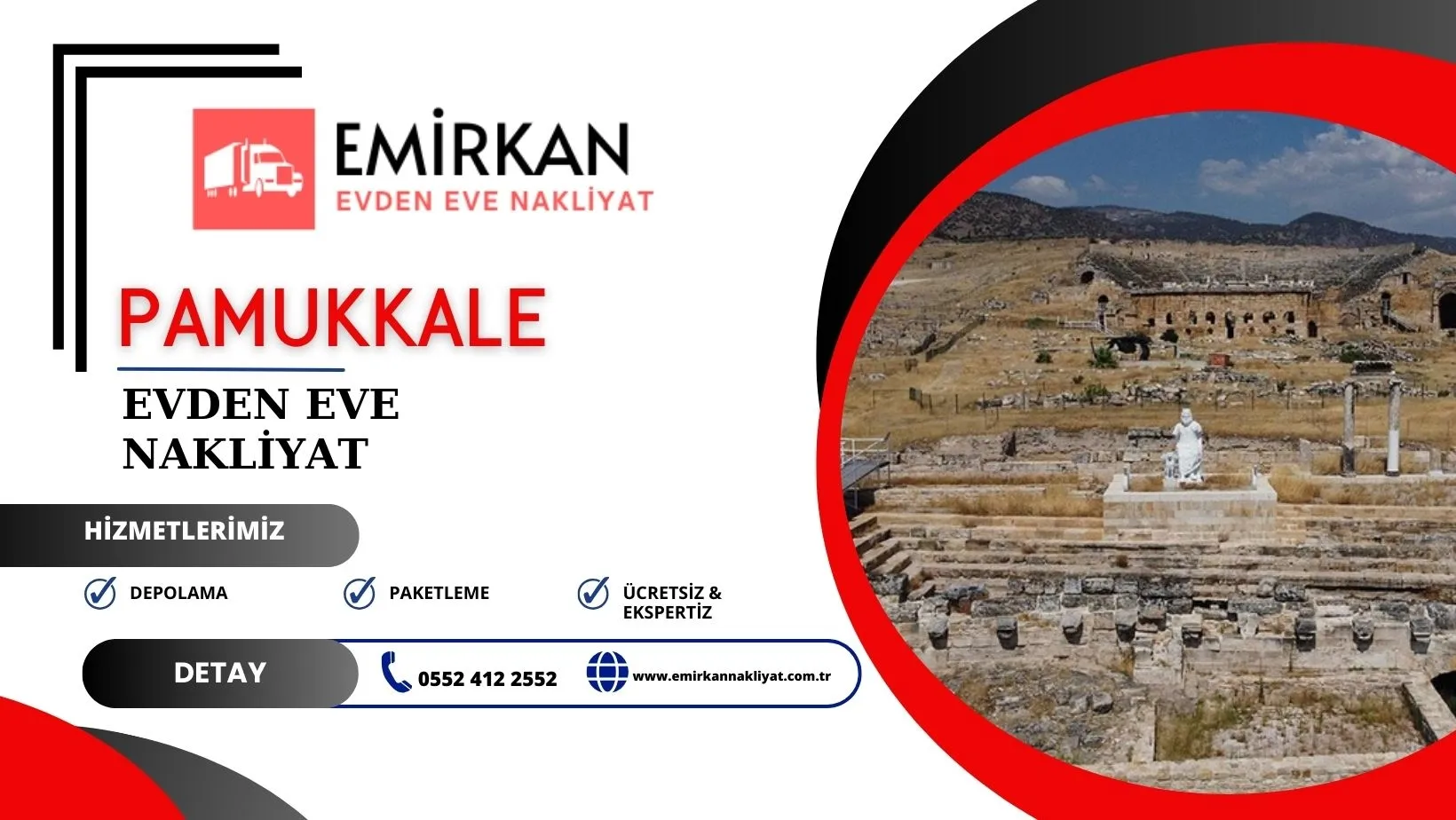 Pamukkale Evden Eve Nakliyat
